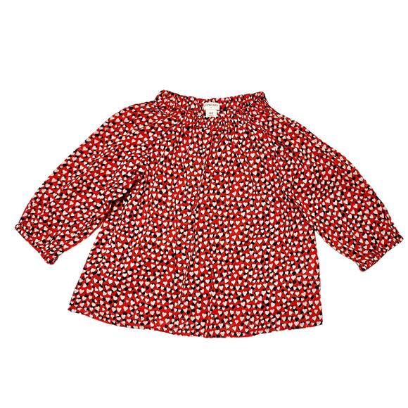 Crewcuts Heart Print Tunic Size 4/5 - Picture 1 of 10